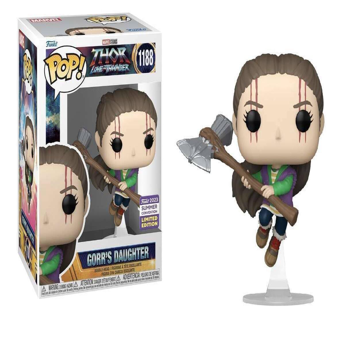 (Box Damage) Funko Pop Thor Love and Thunder Gorr8217s Daughter Summer Convention Exclusive 1188
