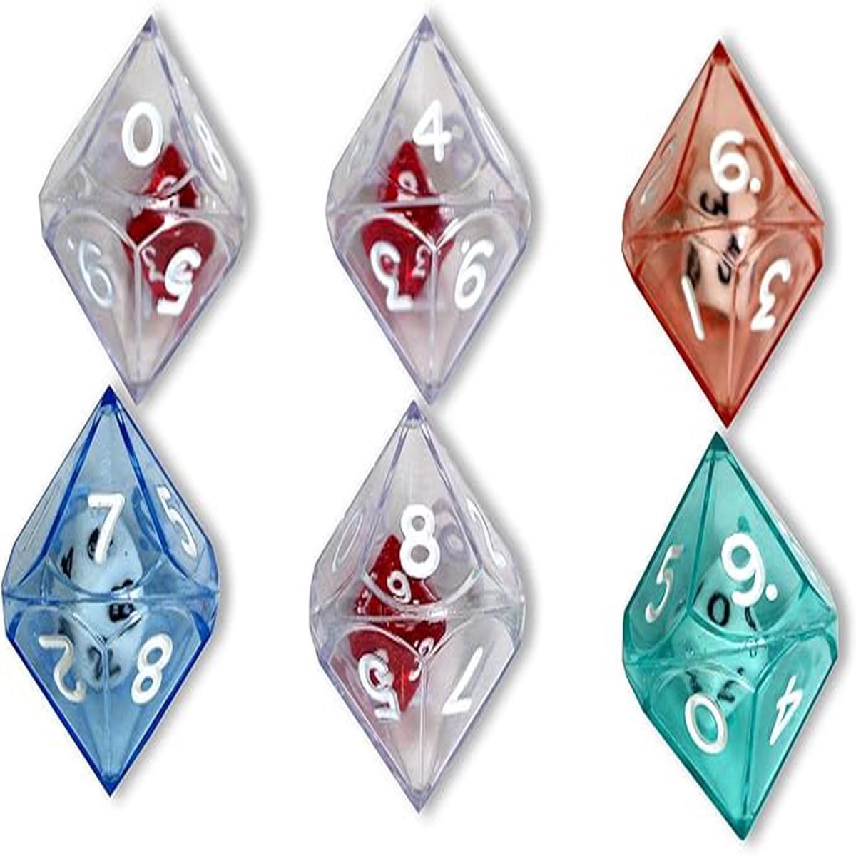 DICE Double Dice 10 Sided