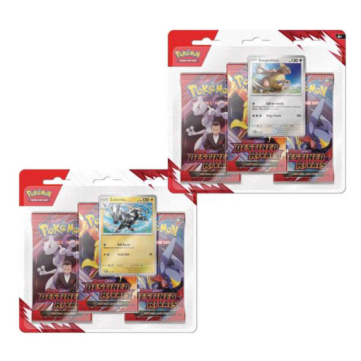 Pokemon TCG Scarlet 038 Violet Destined Rivals 3-Packs Blister Packs (ENGLISH EDITION)