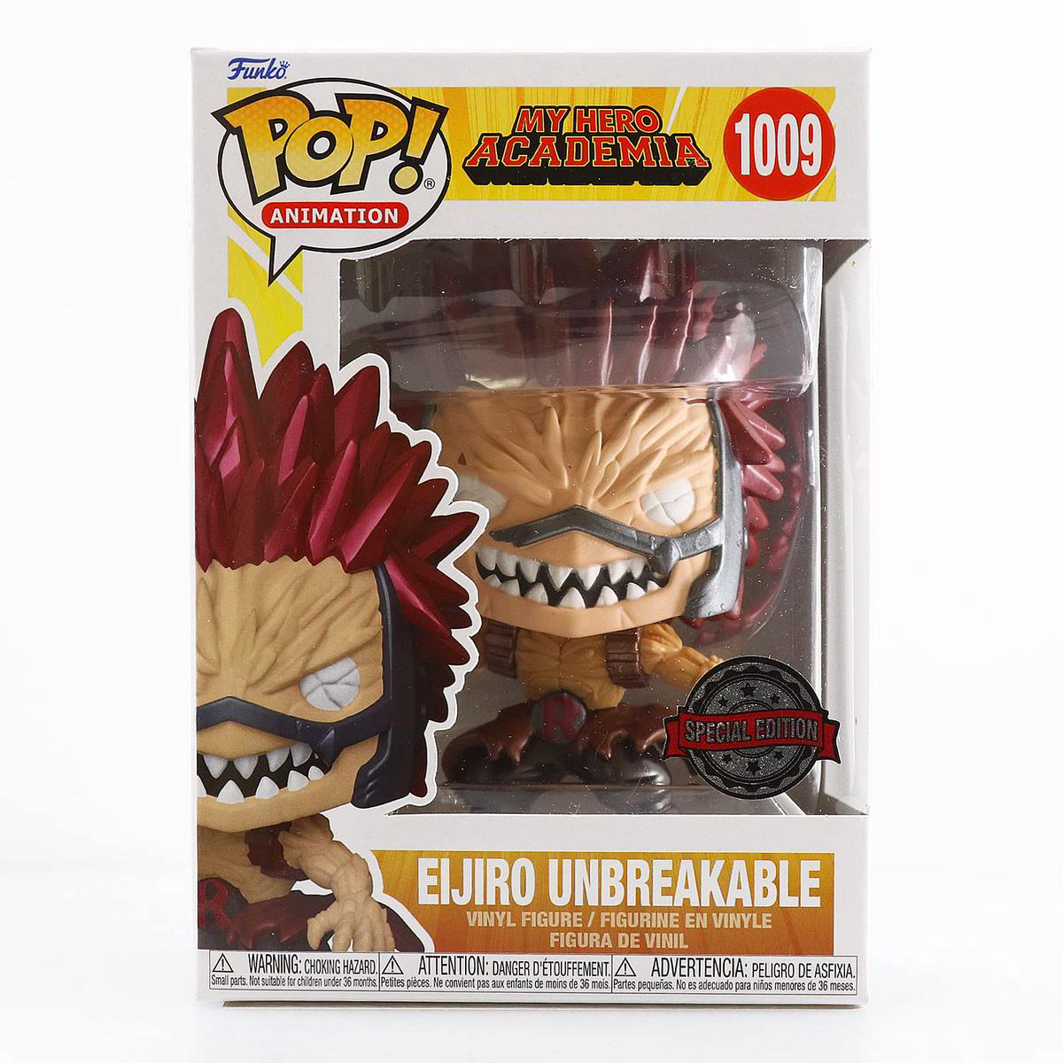 (Box Damage) Funko Pop My Hero Academia Eijiro Unbreakable Metallic Exclusive 1009 (Special Edition)