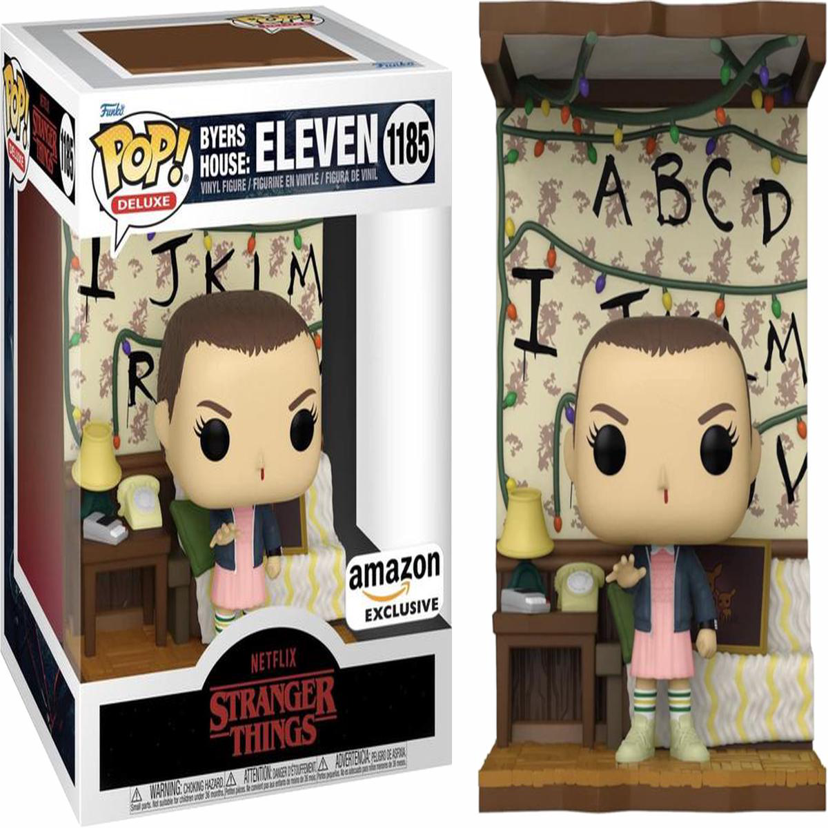 (Box Damage) Funko Pop Deluxe Stranger Things Byers House Eleven Exclusive 1185