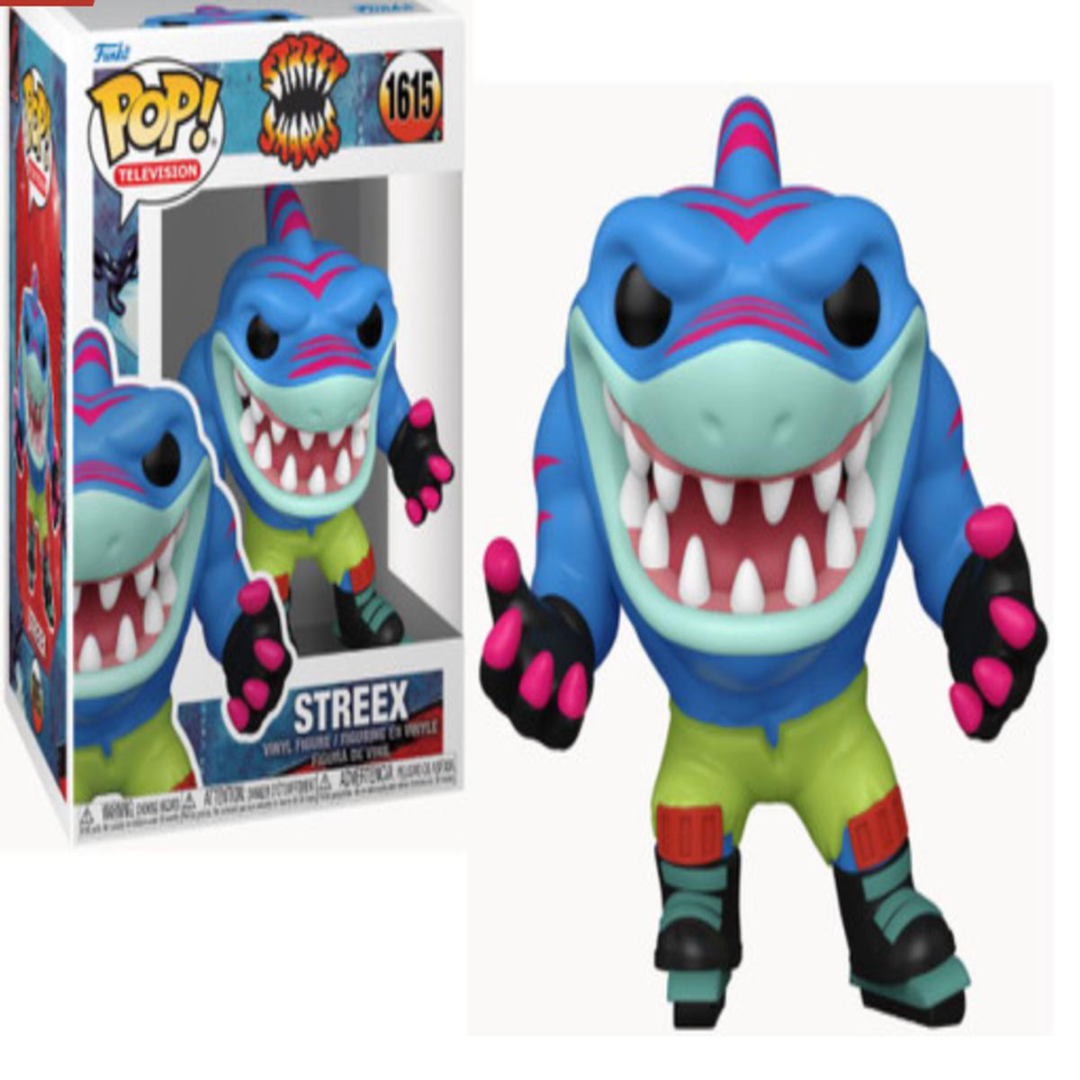 Funko Pop Street Sharks Streex 1615