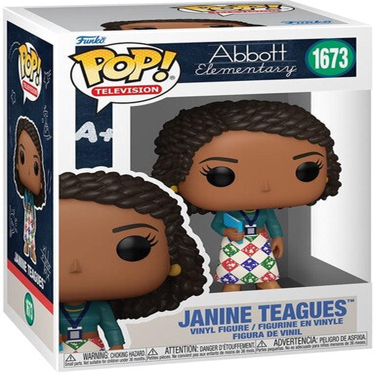 Abbott Elementry Janine Teagues Funko Pop Vinyl Figure television