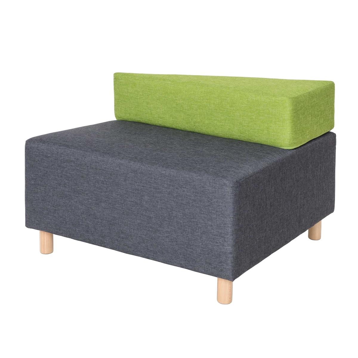 Zigzag Sofa Grey