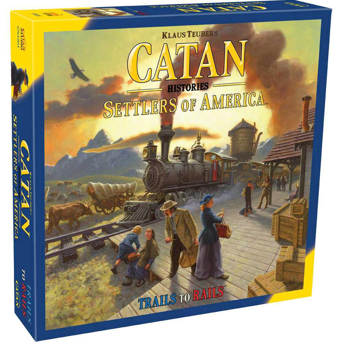 CATAN Histories Settlers of America 8211 Trails to Rails