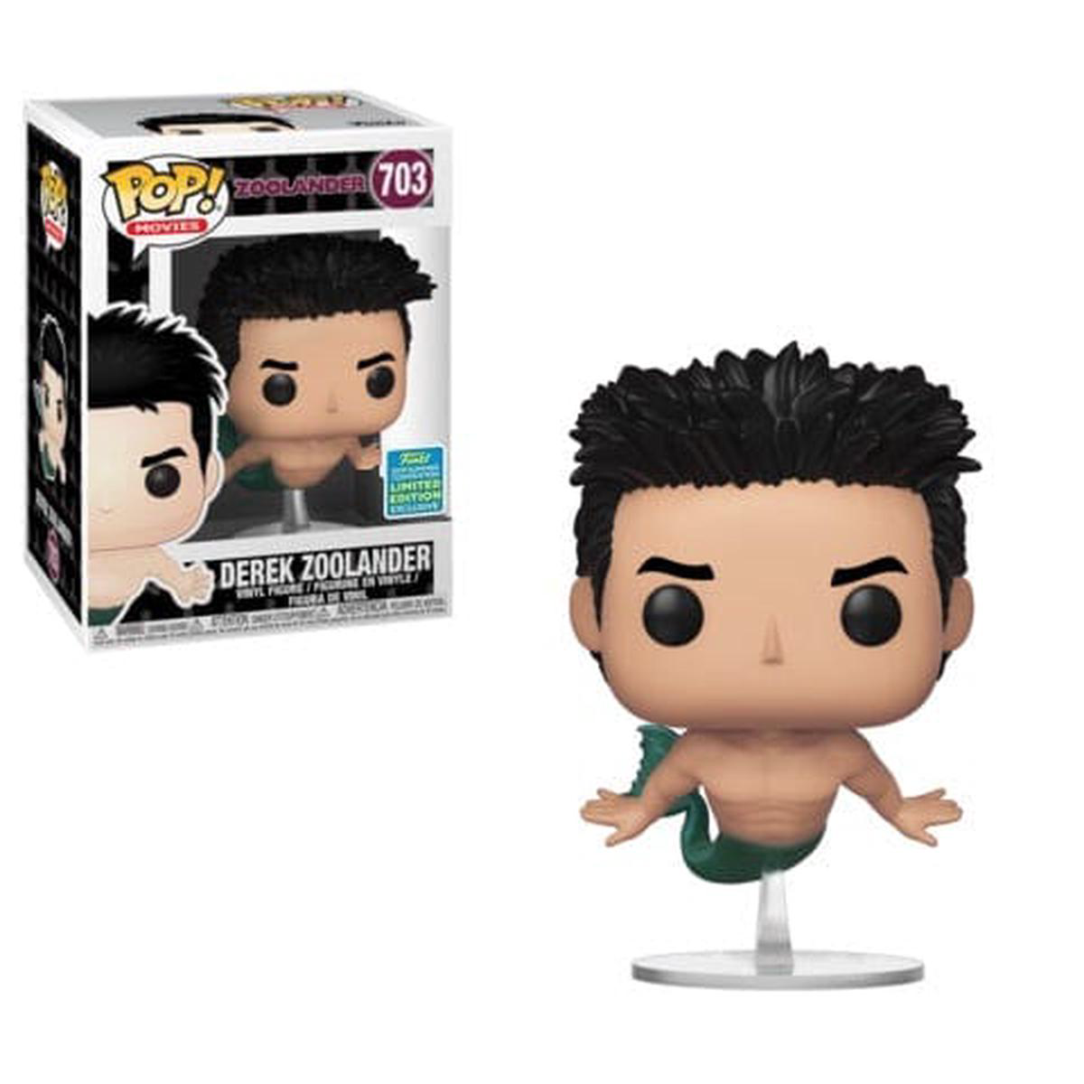 Zoolander Derek Zoolander (Mermaid) Summer Convention Exclusive Funko Pop 703