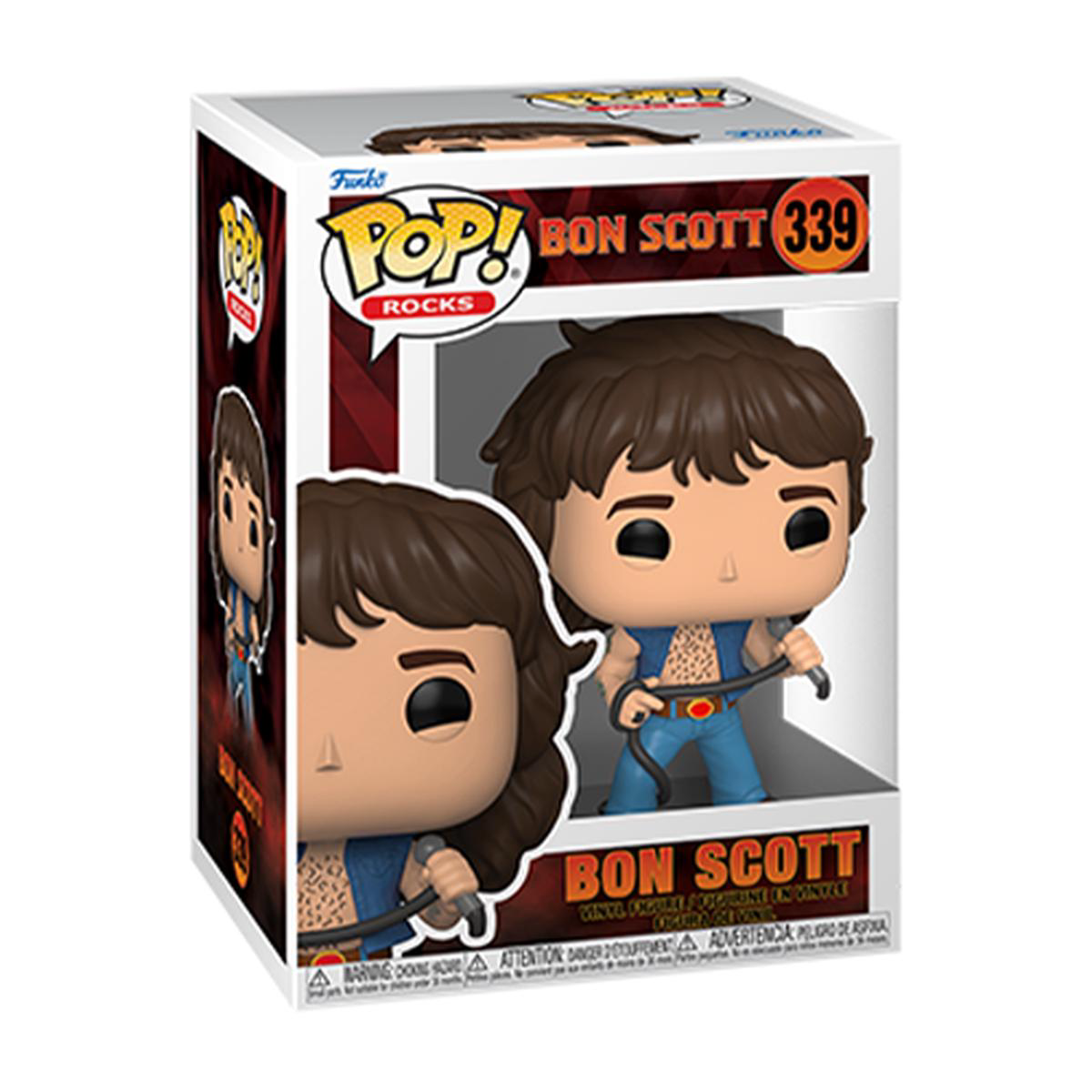 ACDC 8211 Bon Scott 339 8211 Funko Pop Vinyl Figure (Rocks)