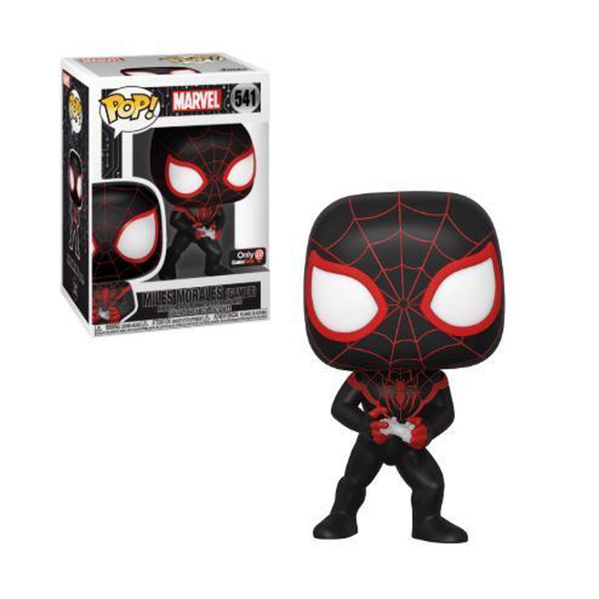 (Box Damage) Funko Pop Marvel Miles Morales (Gamer) Exclusive 541