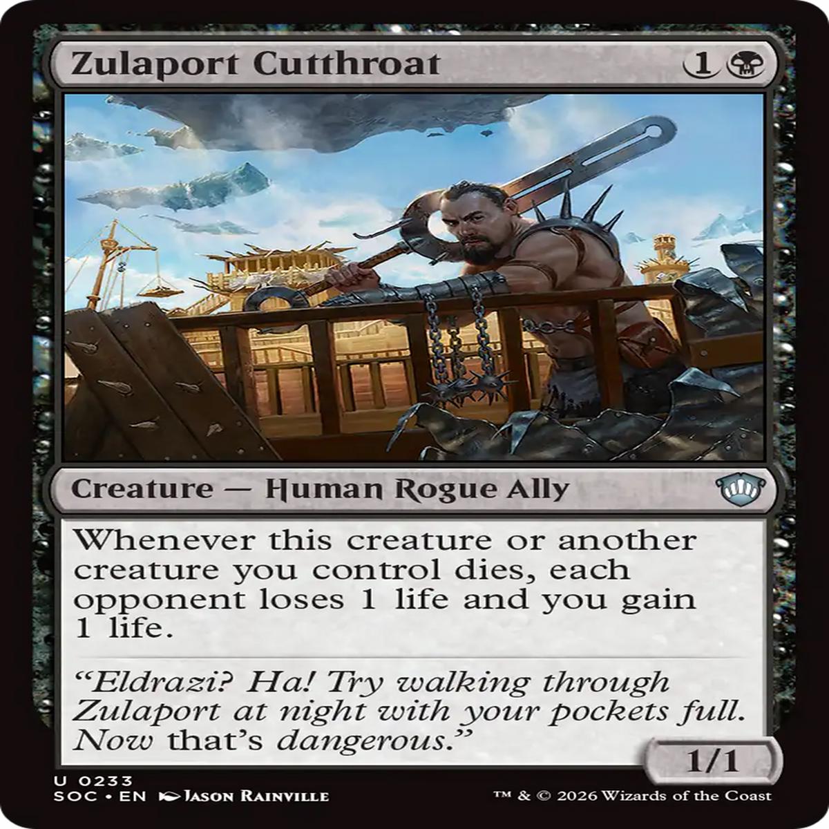 Zulaport Cutthroat (Soc) 233 EnN NearMint