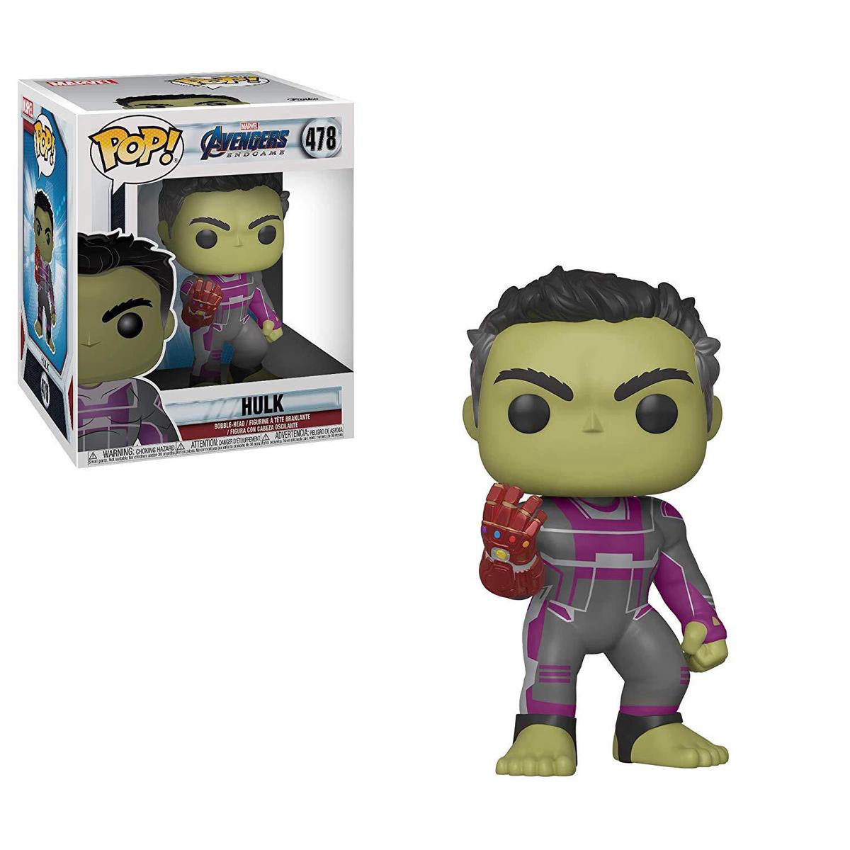 Funko Pop Avengers Endgame Hulk with Gauntlet 478