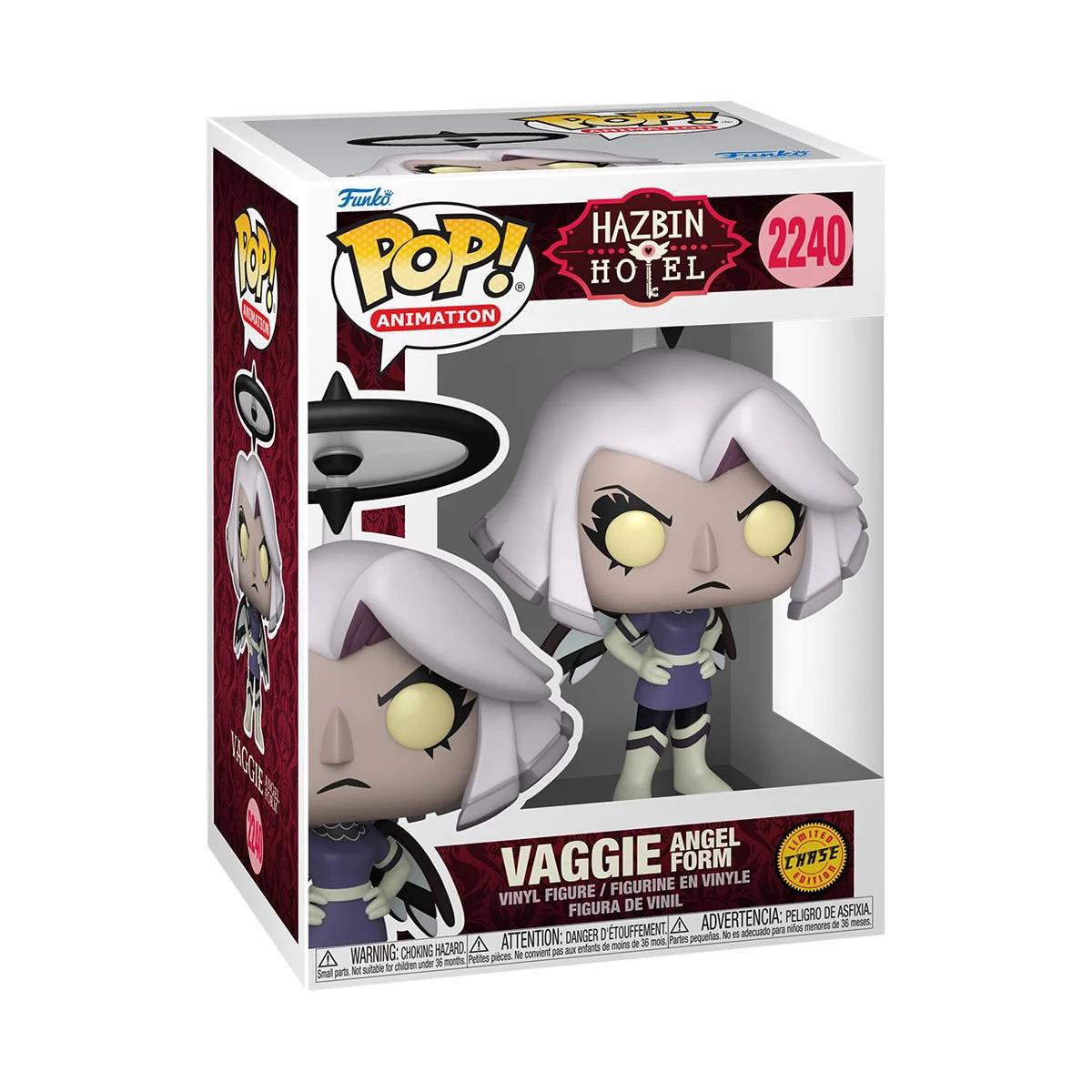 (Light Box Damage) Funko Pop Hazbin Hotel Vaggie (Angel Form) (Chase w Protector) 2240