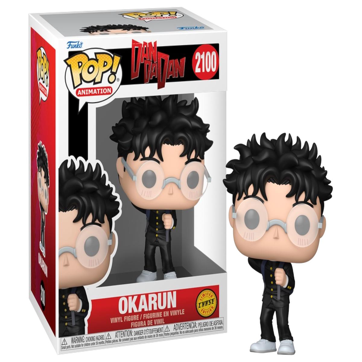 (Box Damage) Funko Pop Dandadan Okarun (Human) Chase 2100