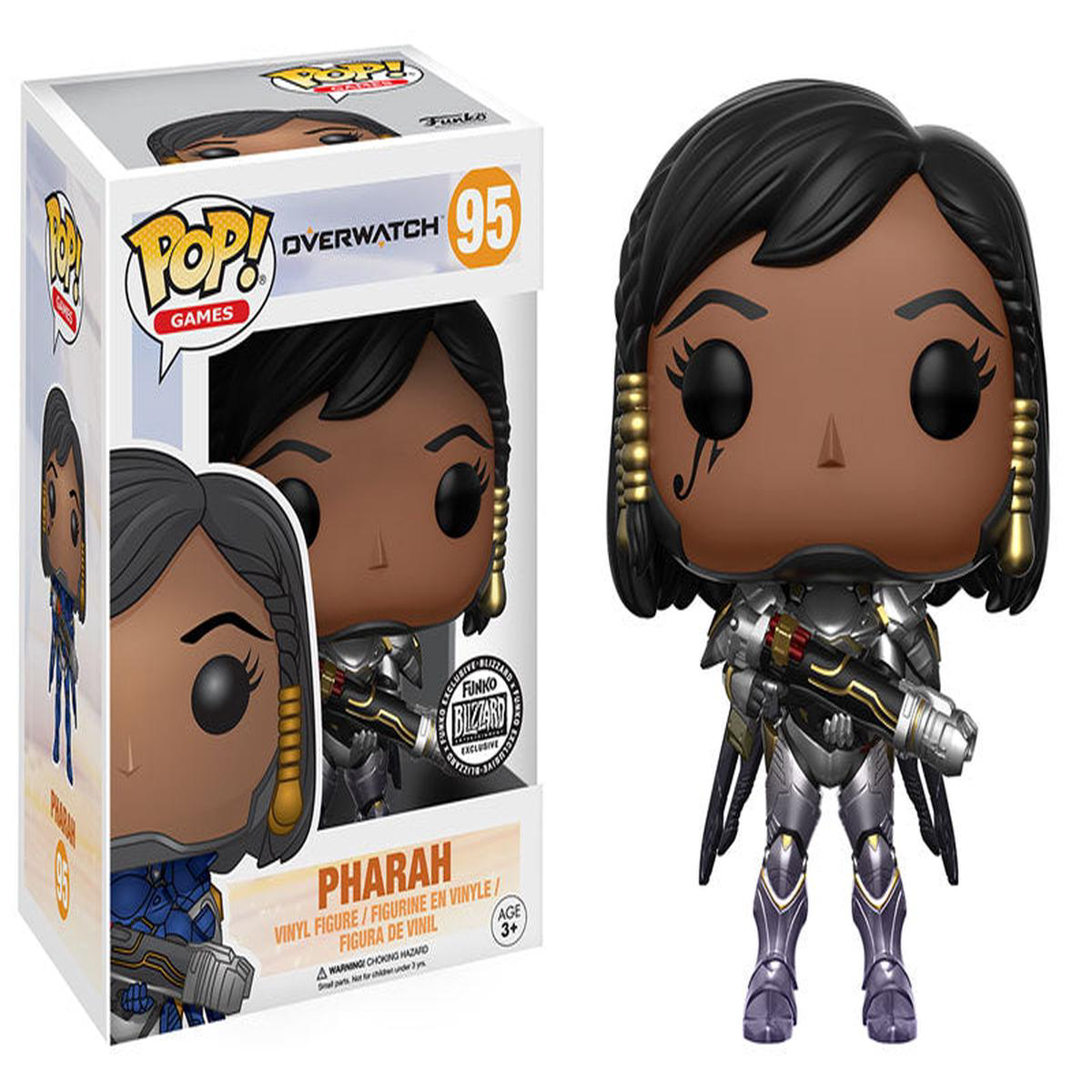 (Box Damage) Funko Pop Overwatch Pharah (Titanium) Exclusive 95