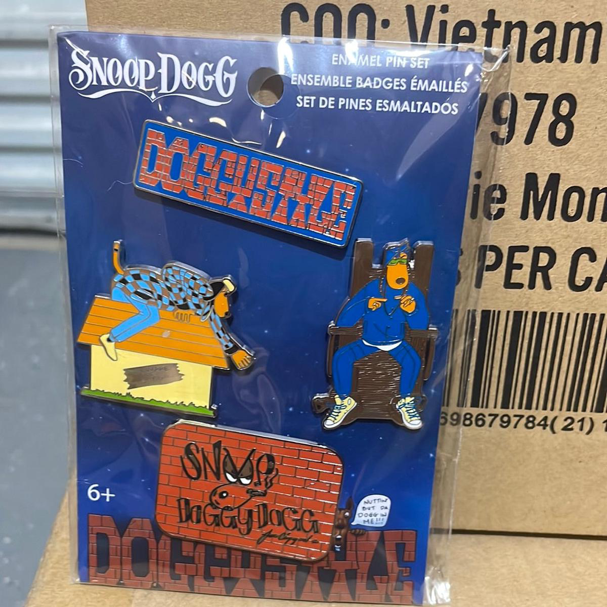 Snoop Dogg Enamel Pin Set 8211 FUNKO set of 4