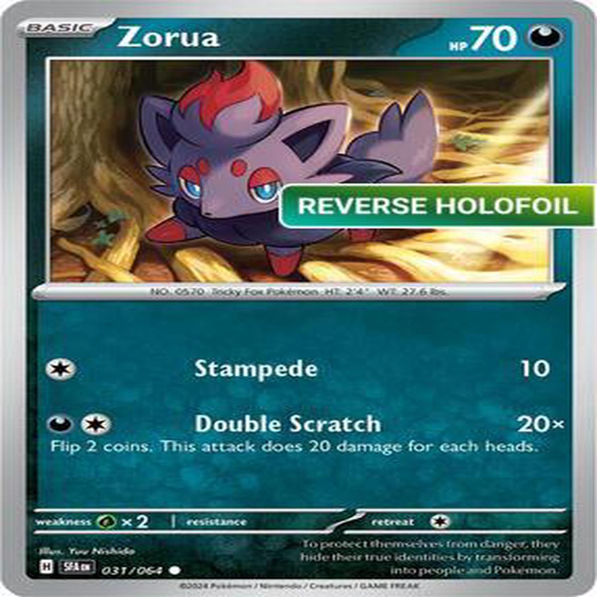 Zorua - 031064 (Sfa) 031 EnR NearMint