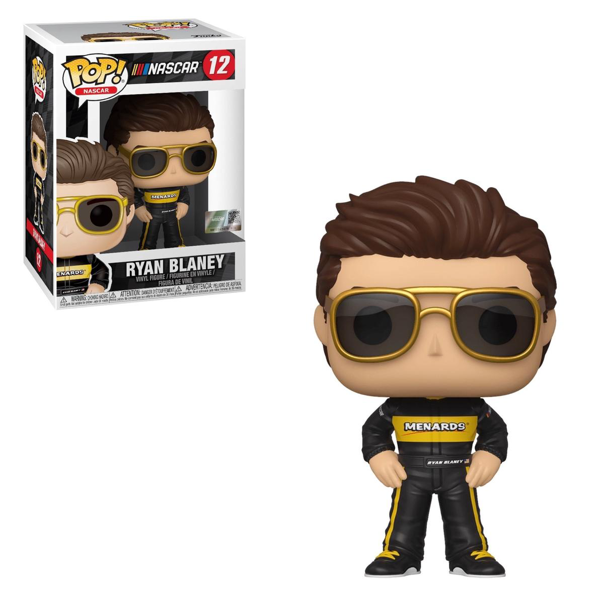 (Box Damage) Funko Pop Nascar Ryan Blaney 12