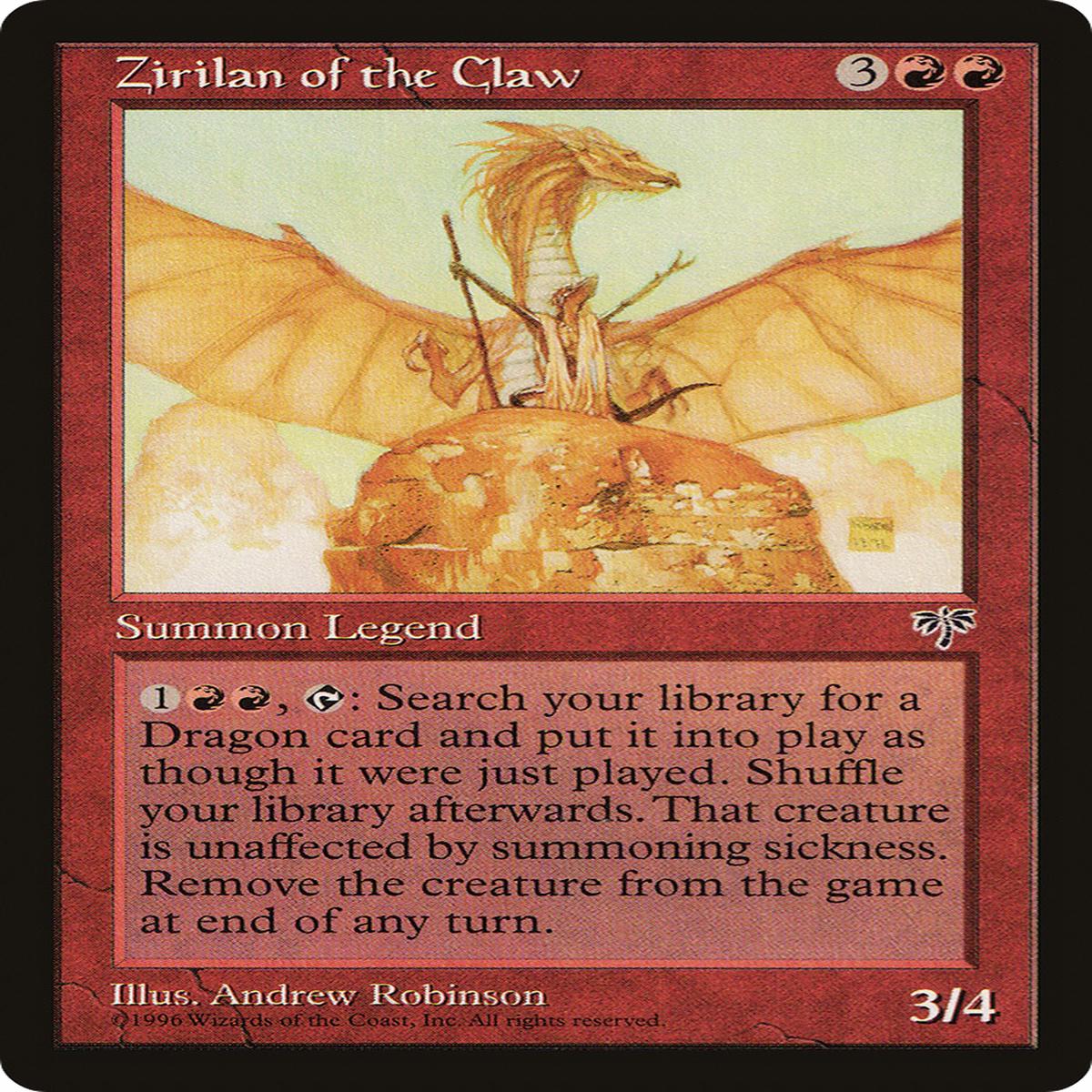 Zirilan Of The Claw (Mir) 204 EnN ModeratelyPlayed