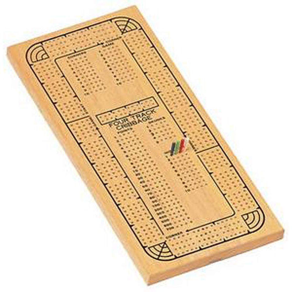 Cribbage Board 4 Track