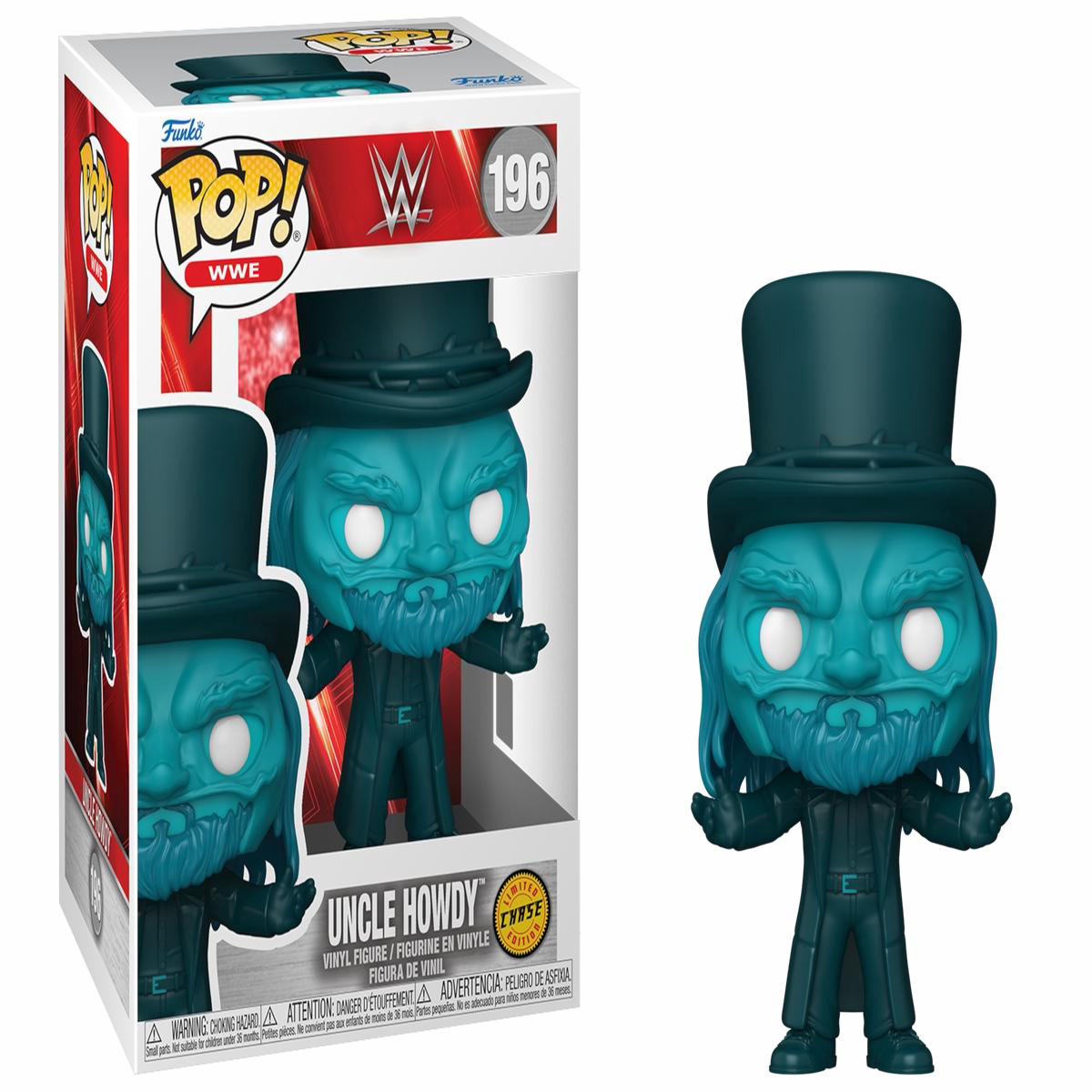(Light Box Damage) Funko Pop WWE Uncle Howdy (Deco) Chase 196