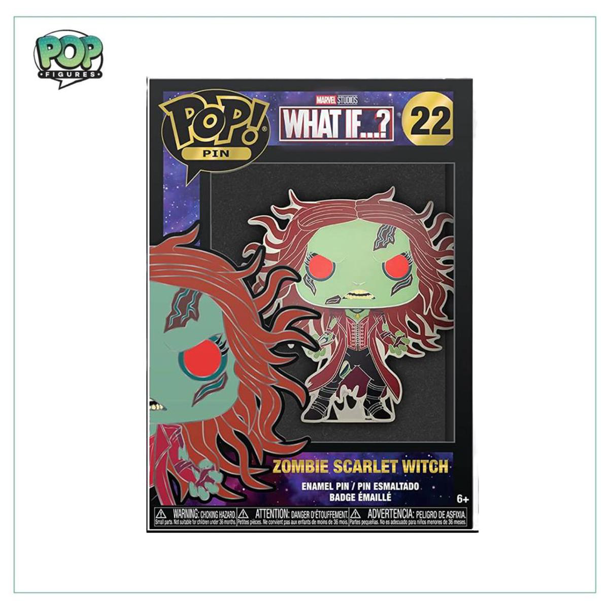 Zombie Scarlet Witch 22 Funko Pop Pin 8211 Marvel What If
