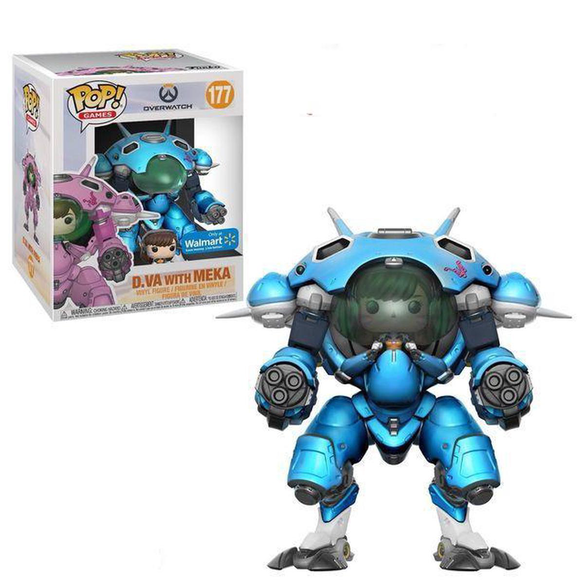 Funko Pop Overwatch Blue DVA with Meka Exclusive 177