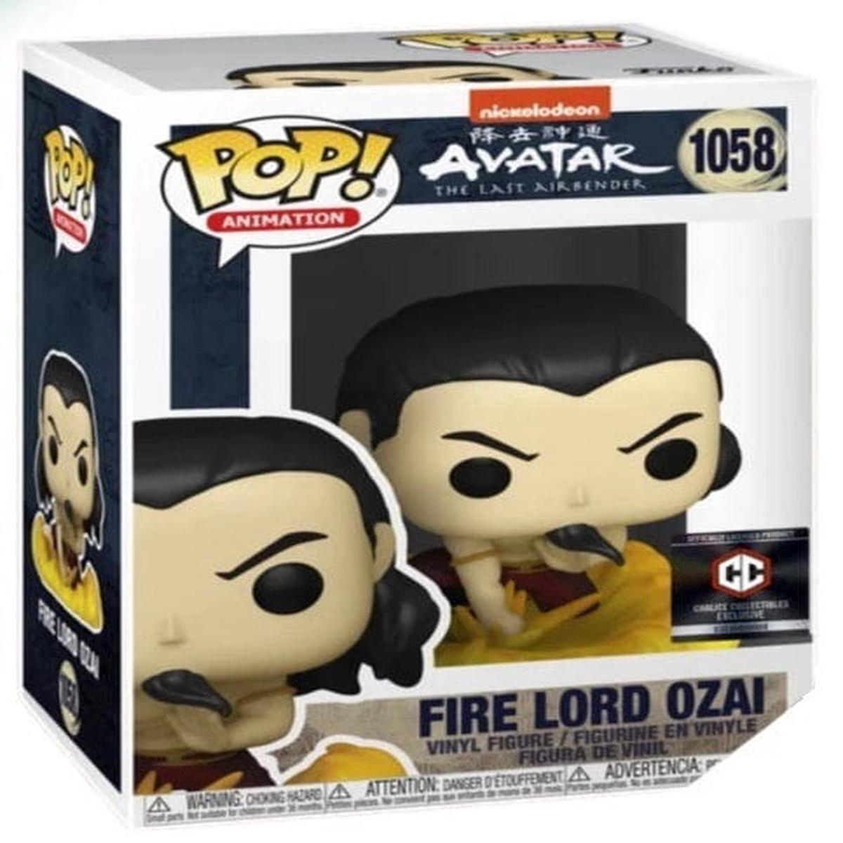 (Light Box Damage) Funko Pop Avatar The Last Airbender Fire Lord Ozai (Crouching) Exclusive 1058