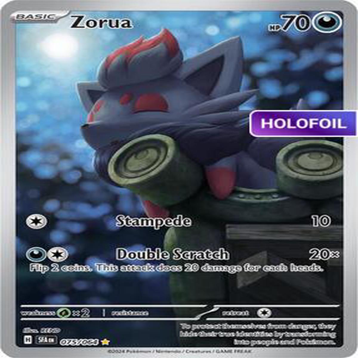 Zorua - 075064 (Sfa) 075 EnH NearMint