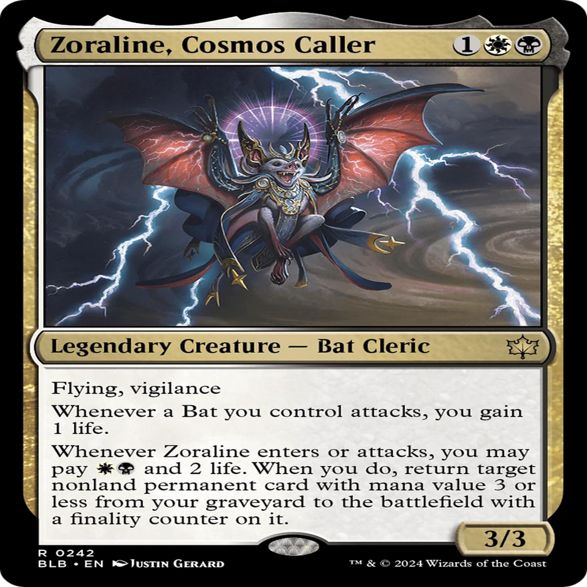 Zoraline Cosmos Caller (Blb) 242 EnN SO NearMint