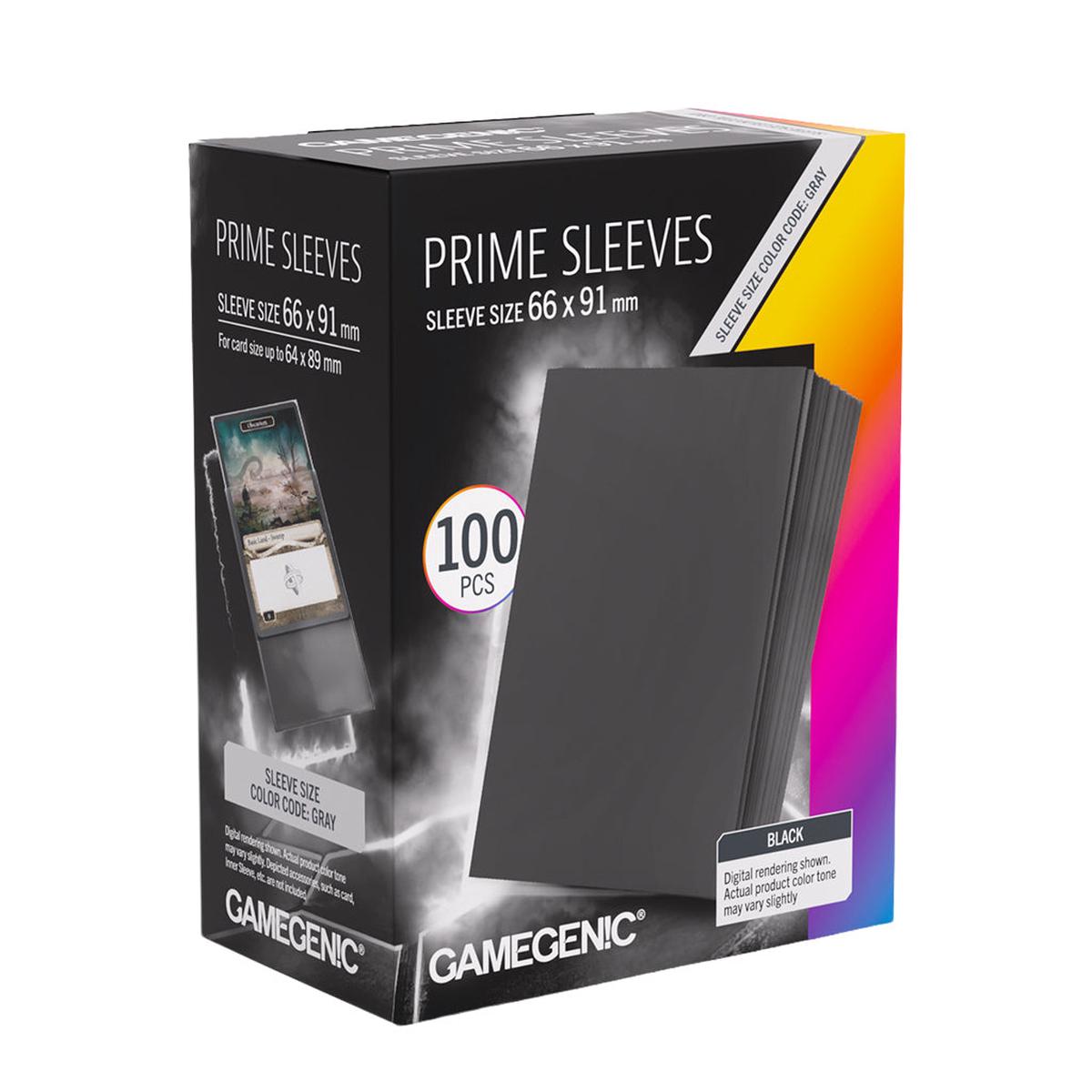Gamegenic Prime Sleeves Black