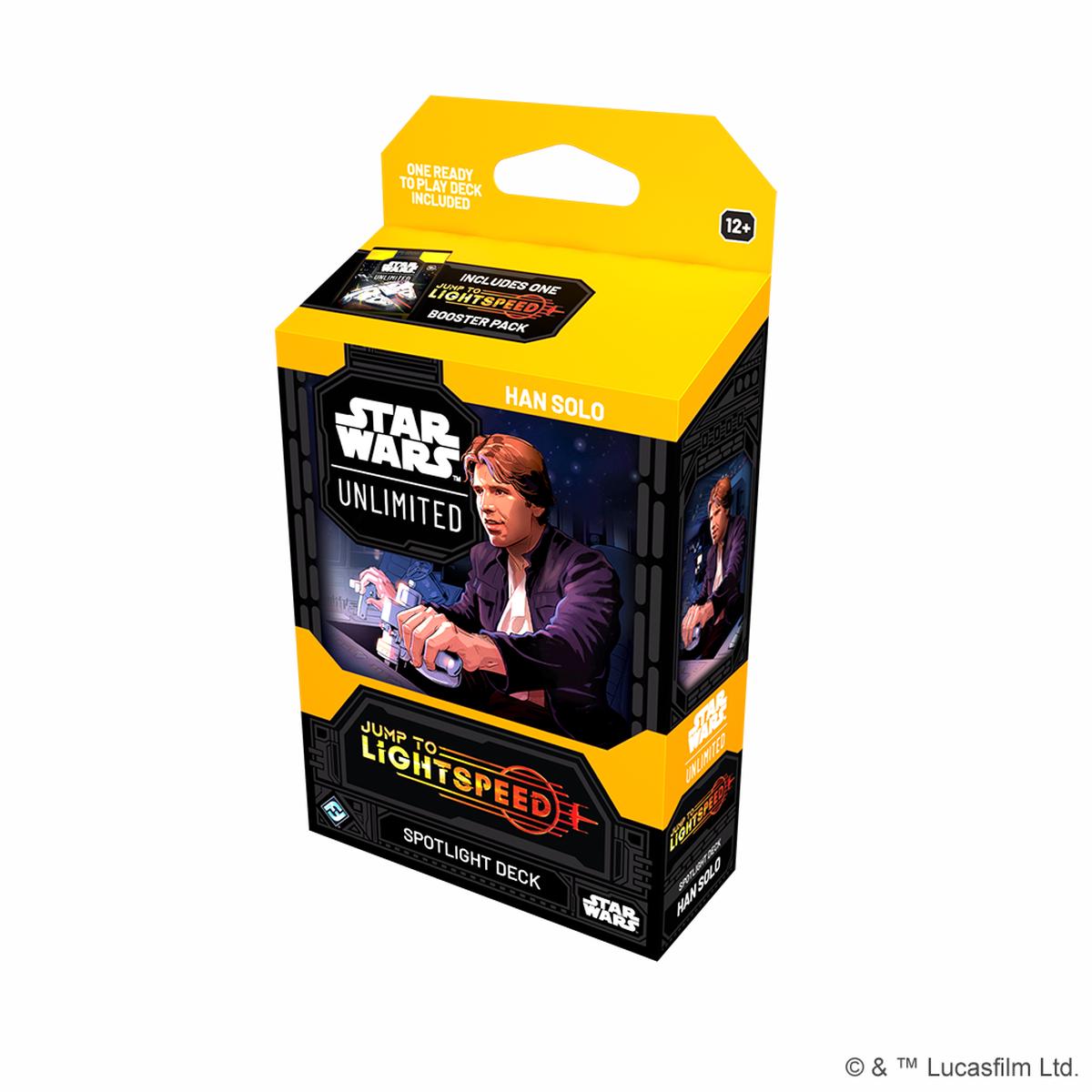 Star Wars Unlimited Jump To Lightspeed Spotlight Deck - Han Solo
