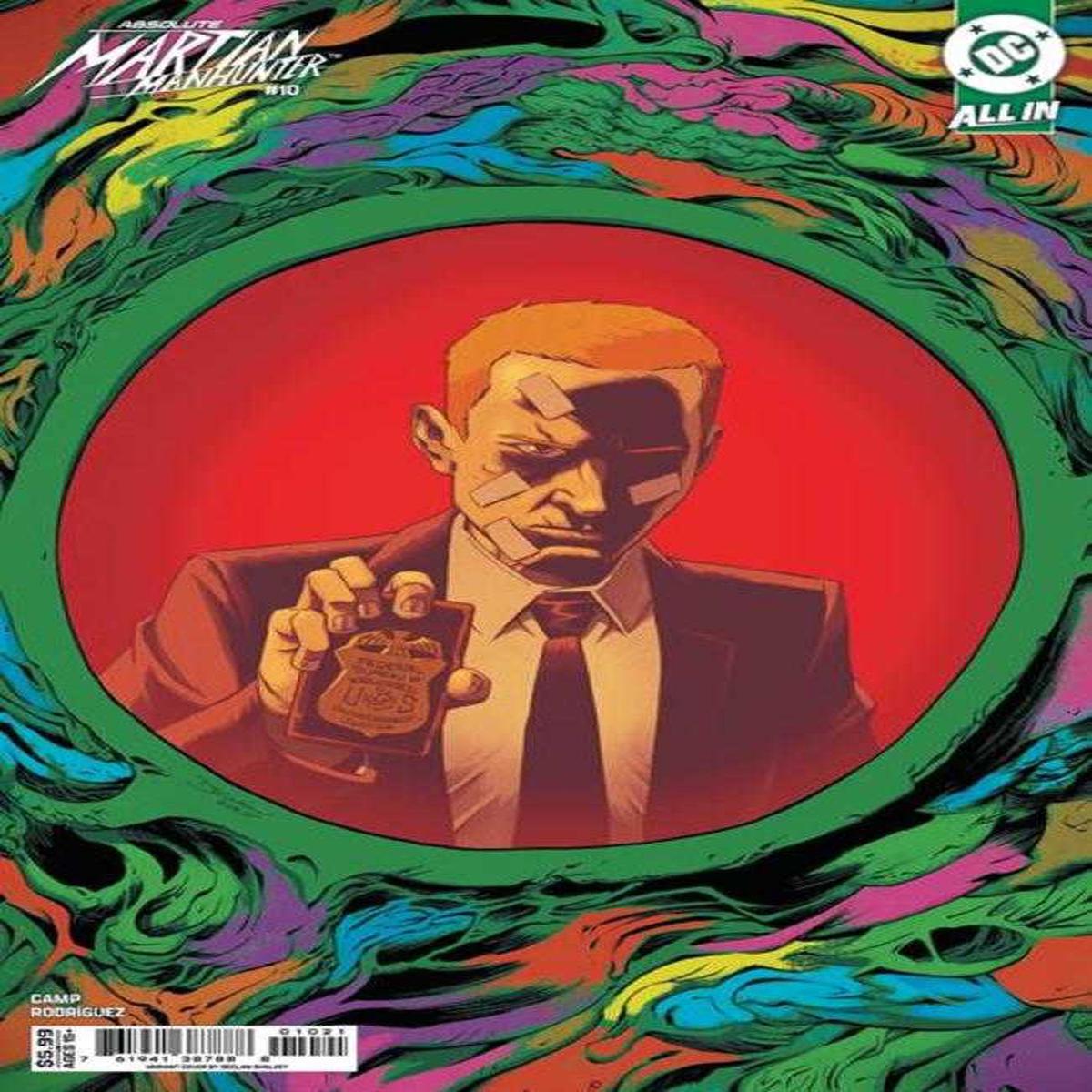 Absolute Martian Manhunter #10 Cover B Declan Shalvey Card Stock Variant