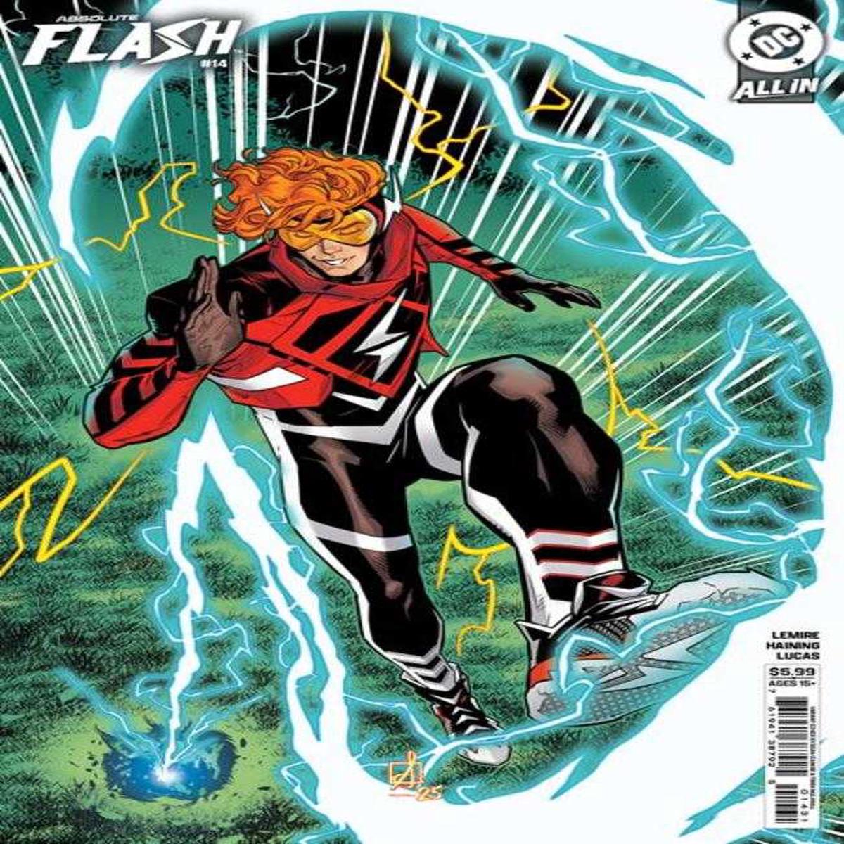 Absolute Flash #14 Cover C Sean Izaakse Card Stock Variant