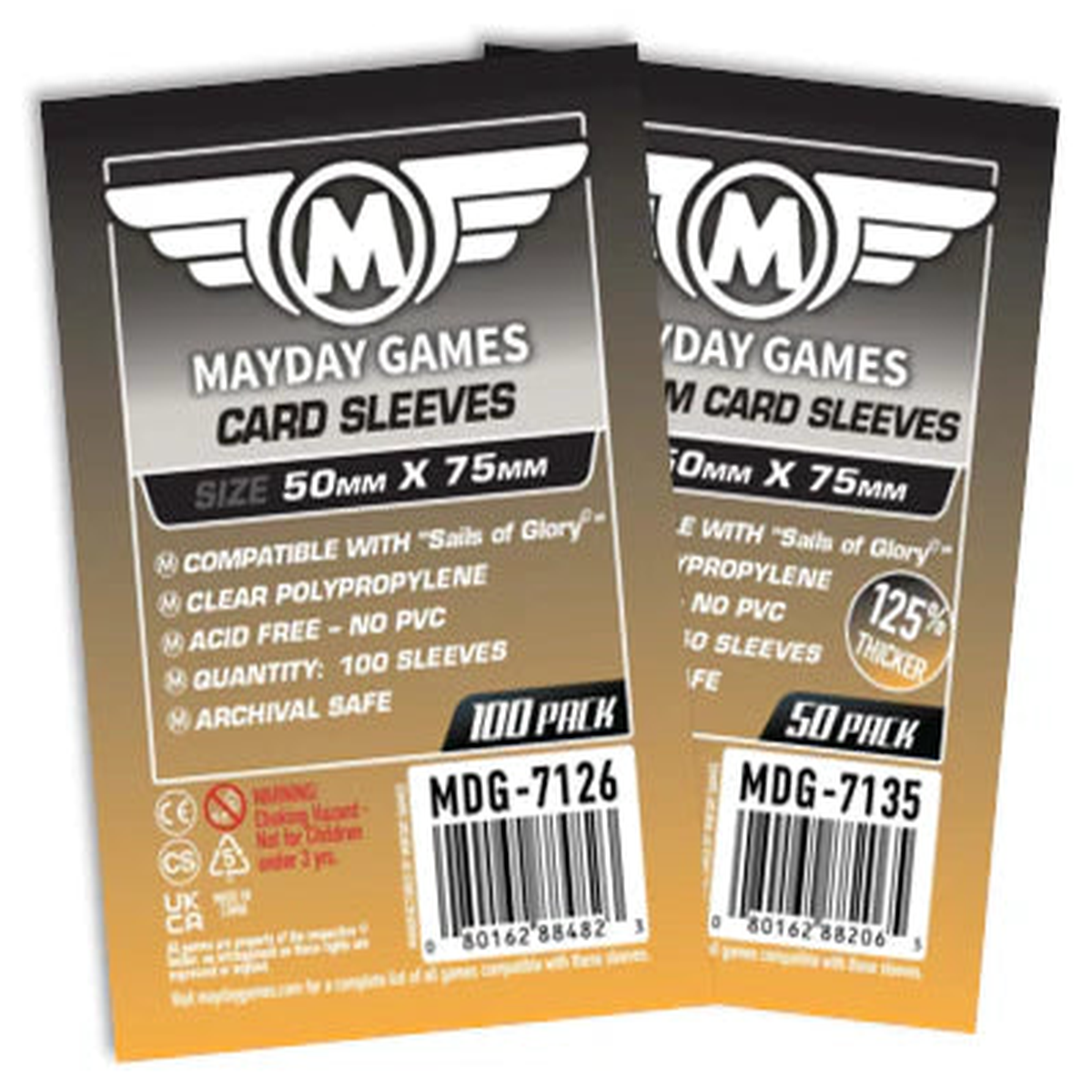 MayDay 50x75mm Sleeves