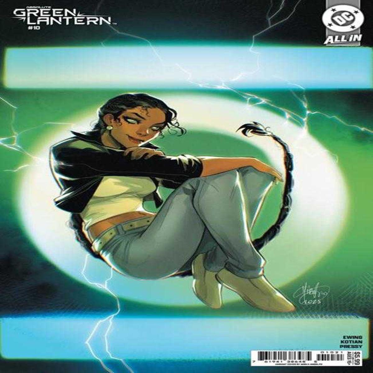 Absolute Green Lantern #10 Cover B Mirka Andolfo Card Stock Variant