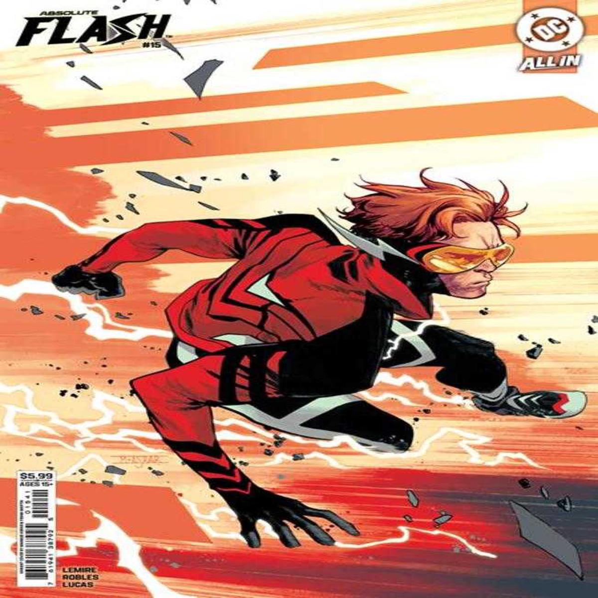 Absolute Flash #15 Cover D Mahmud Asrar Card Stock Variant