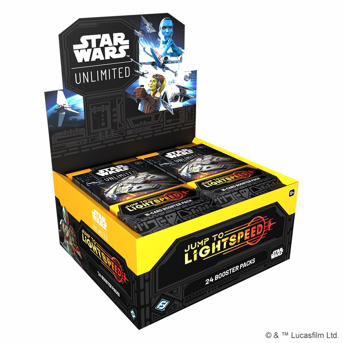 Star Wars Unlimited Jump To Lightspeed Booster Box