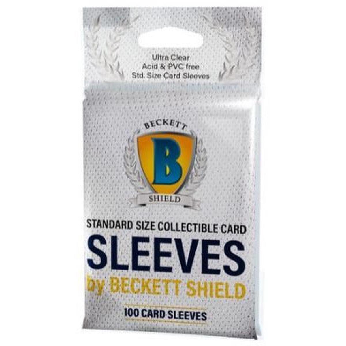 Beckett standard card sleeves