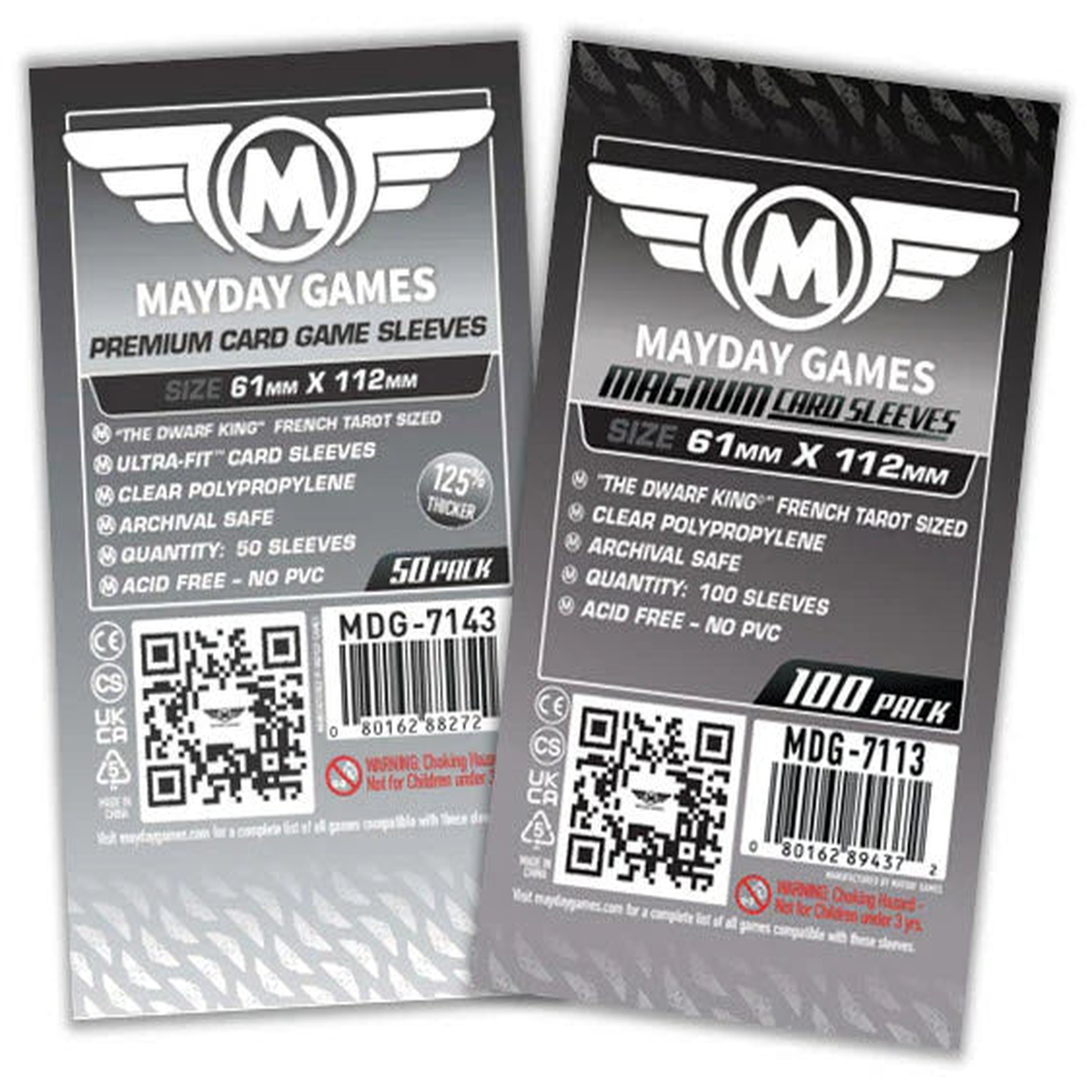 MayDay Magnum 61x112mm Sleeves
