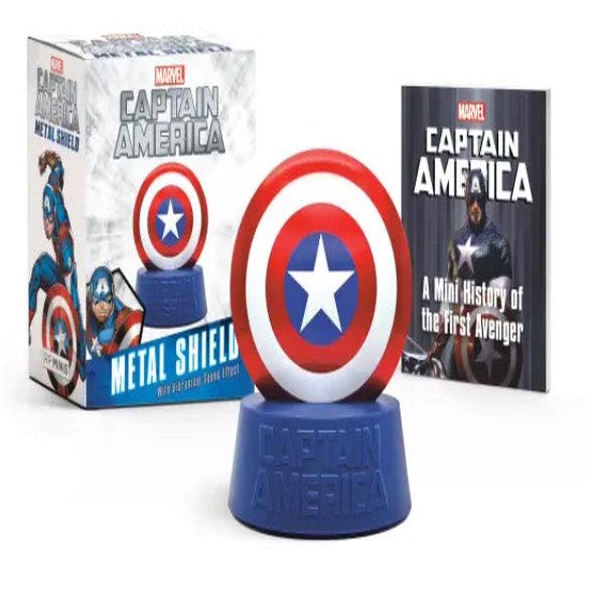 Running Press Marvel Captain America Metal Shield