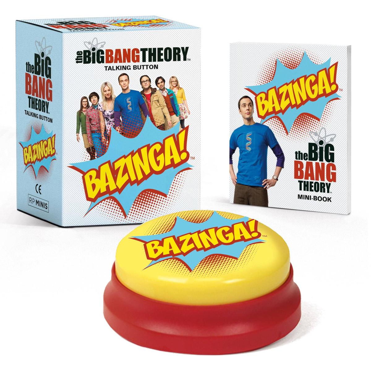 Big Bang Theory Talking Button: Bazinga!
